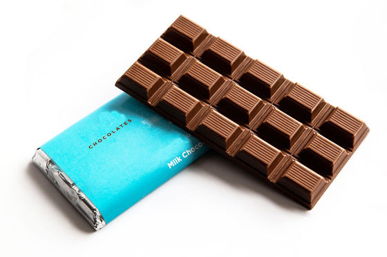 Full Automatic Chocolate Tablets Bars Packing Machine with Gluing Function