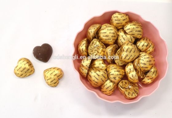 Round Ball Egg Shape Single Chocolate Foil Wrapper Machine for Paper Packaging Material