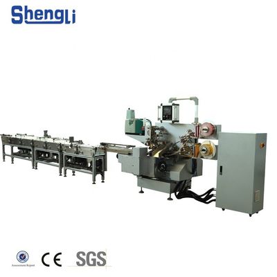 10-80*4-45*4-35 MM Chocolate Size Automatic Biscuit Fold Packing Machine with Gearbox