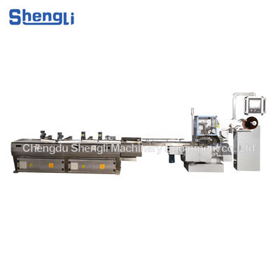 Effervescent Tablets Aluminum Foil Wrapping Machine with Horizontal Automatic Packing