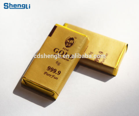 Gear Candy Chocolate Fold Wrapping Machine With 2960mm*1560mm*2150mm