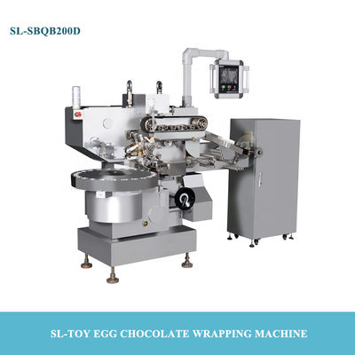 Customized 380V Voltage SHENGLI Chocolate Wrapping Machine For Eggs Balls Chocolate