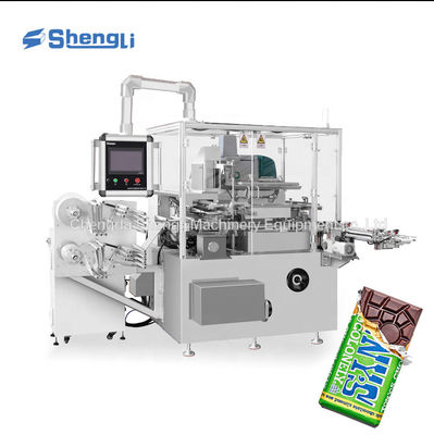 Customized High Speed Chocolate Bar Foil Fold Packing Machine with Gluing Function