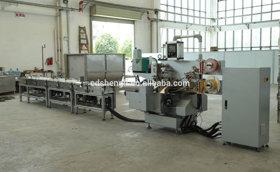 Automatic Paper Packaging Chocolate Bar Foil Wrapping Machine with 0.6 MPa Air Supply