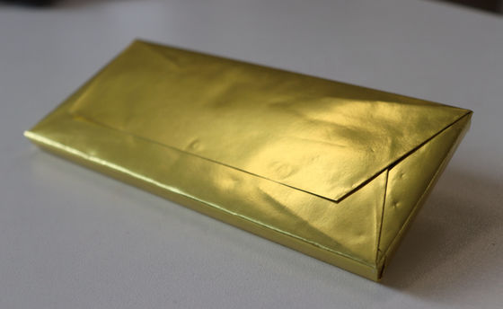 Customized High Speed Chocolate Bar Foil Fold Packing Machine with Gluing Function