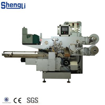 Small Aluminum Foil/Film Chocolate Wrapping Machine for High Speed Snack Packaging