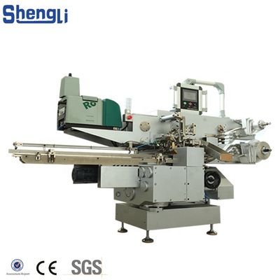 Small Aluminum Foil/Film Chocolate Wrapping Machine for High Speed Snack Packaging