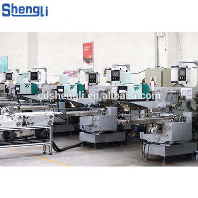 Robatech Gluing Seal 260ppm Chocolate Envelope Wrapping Machine for Plastic Packaging