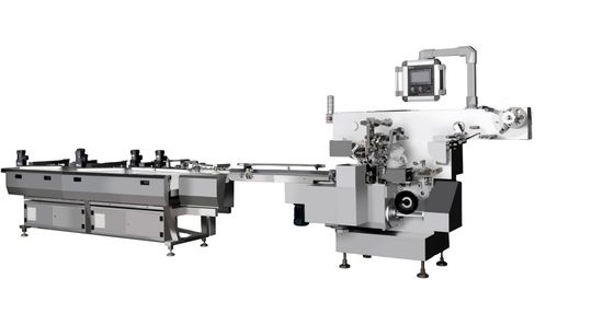 Automatic Vitamin C Effervescent Tablets Aluminum Foil Wrapping Machine Line