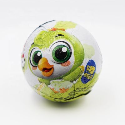 Chocolate Hollow Egg/Ball Foil Wrapping Machine with Long Service Life at 220V Voltage