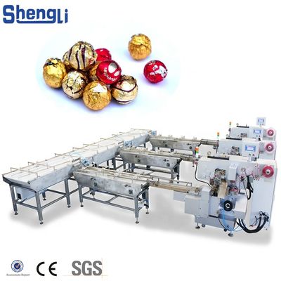 accuracy Multifunction Packaging Machines for Chocolate Wafer Ball Peanut Compound