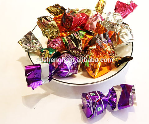 PET Packaging Material 260ppm Horizontal Single Top Twist Chocolate Wrapping Machine