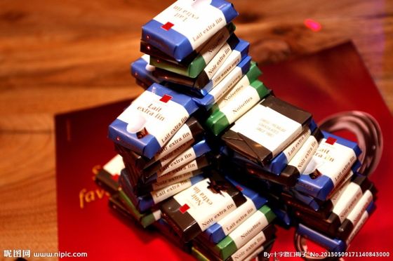 Full Automatic End Fold Chocolate Wrapping Machine for Foil/Paper Packing Material