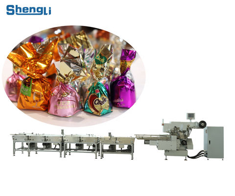 Top Twist Chocolate Wrapping Machine with Automatic Function and Foil Packaging Type