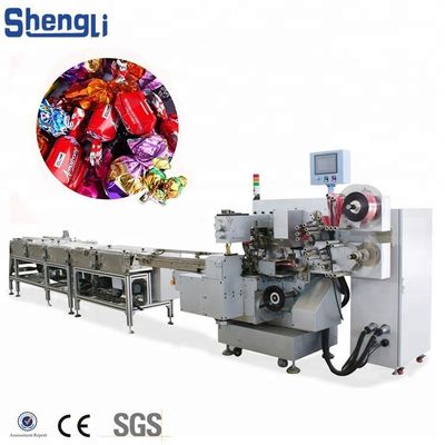 Electric Driven Double Twist Candy Chocolate Wrapping Machine for Candy Packaging Line
