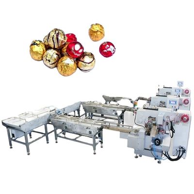 260pcs/min Tresor Dore Type Aluminum Foil Packaging Chocolate Machine 1600KG Weight
