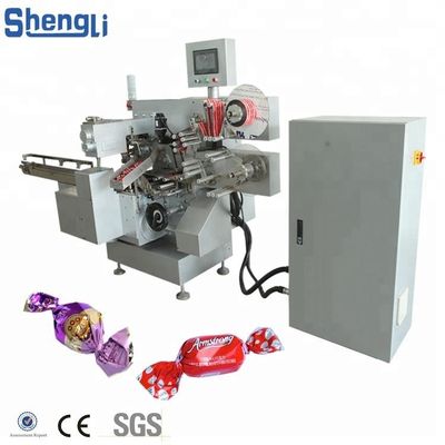 Highly Paper Packaging High Speed Automatic Chocolate Candy Single Twist Packing Machine