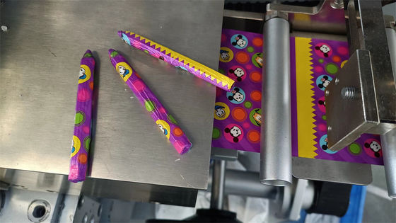 Gearbox Core Components Accuracy Pencil Chocolate Wrapping Machine