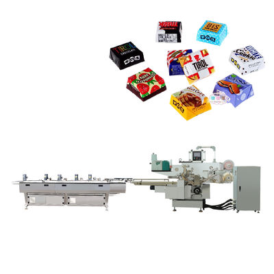 Chocolate Bar Envelop Wrapping Machine For Multi-Purpose Packaging