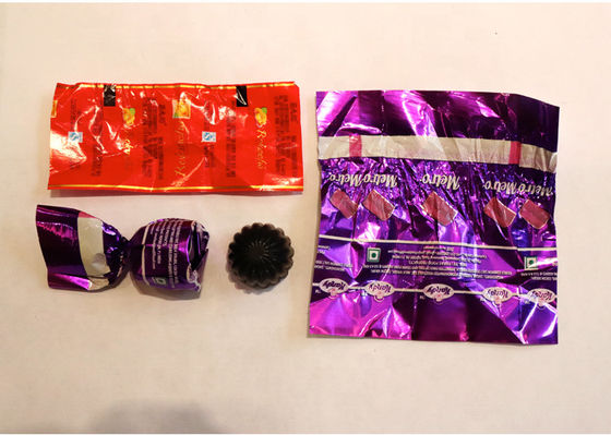 Chocolate Silver Customized Key Horizontal Wrapping Packing Machine for Candy Packaging