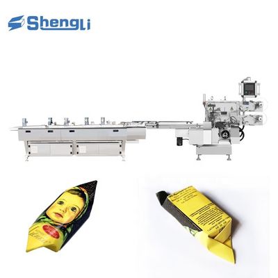 Electric Driven Vienna Style Chocolate Wrapping Machine 300ppm Belt Packaging Machine