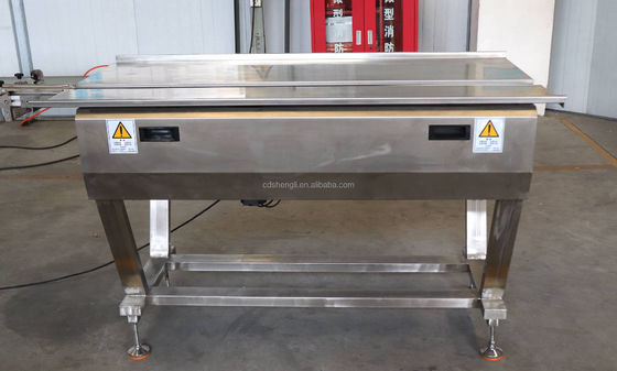 Chocolate Tablet Packaging Machine with Double-layer Wrapping Heat-sealing and Glueing