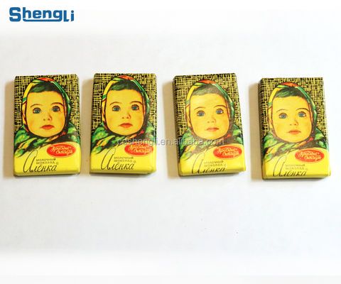 0.6mp Air Supply Full Automatic Candy/Chocolate Bar Envelop Fold Packing Machine 2900*1500*2000mm